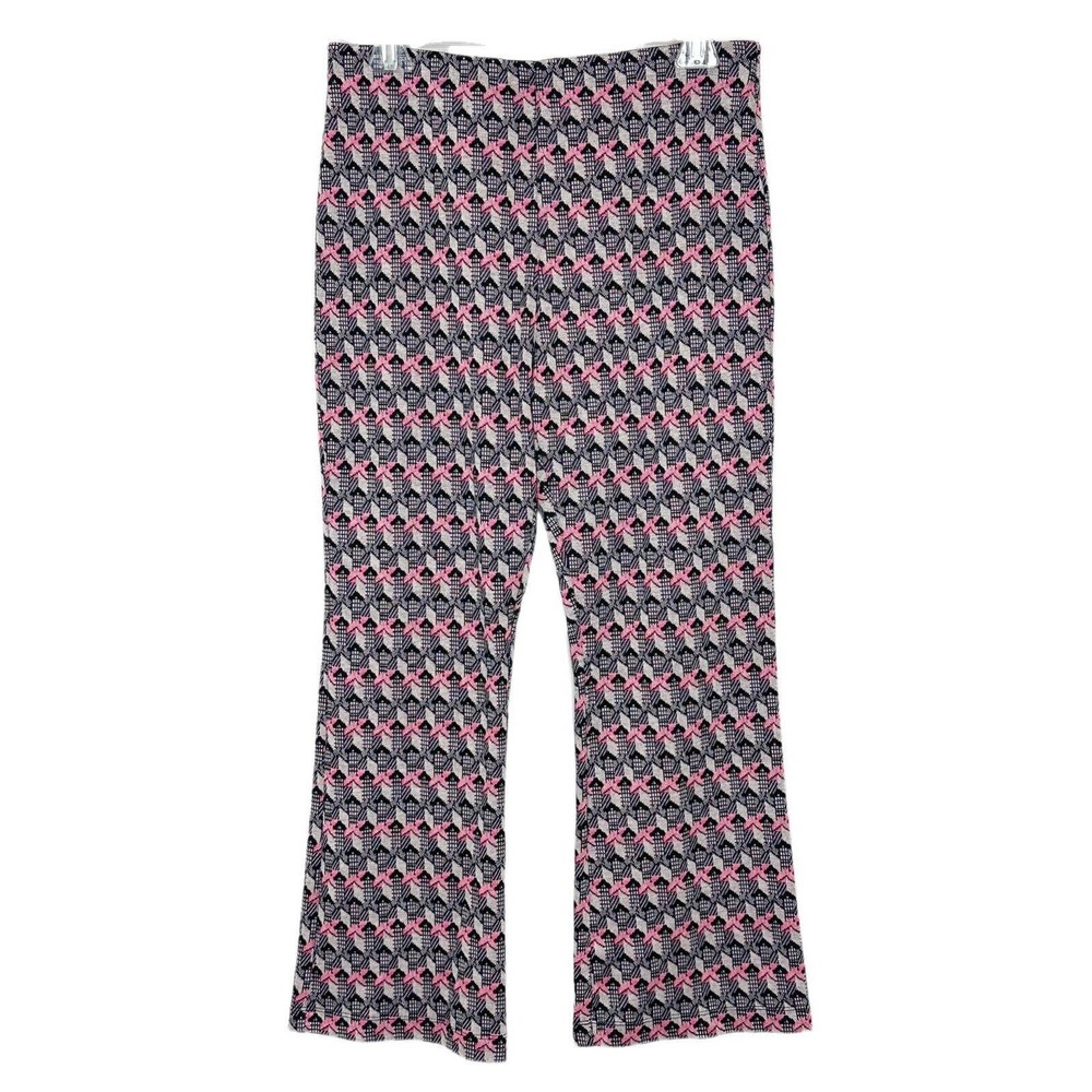 Dolan Pull On Pants Women's Pink Gray Skinny Ankle Left Coast Collection Sz S